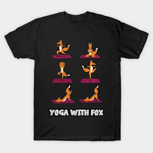 Fox yoga T-Shirt